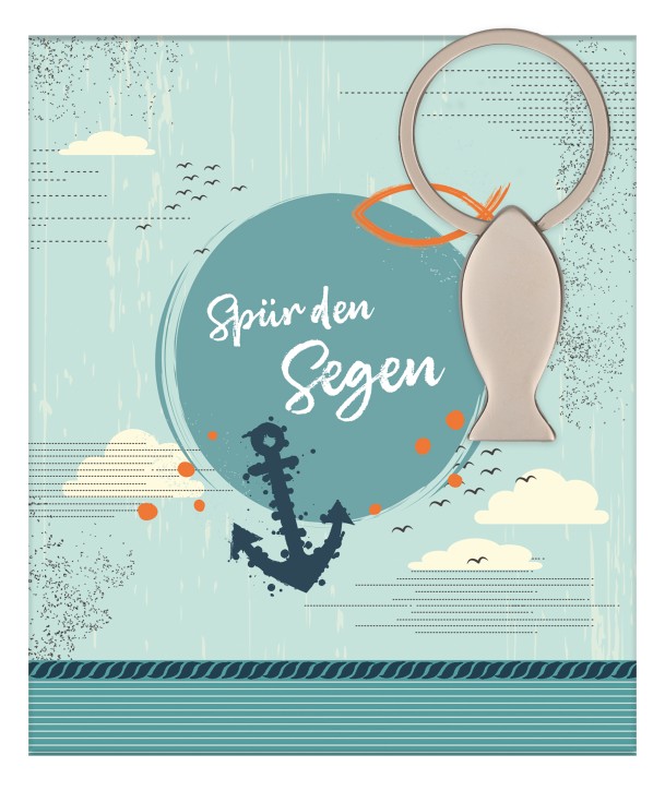 Fisch-Schlüsselanhänger - Spür den Segen