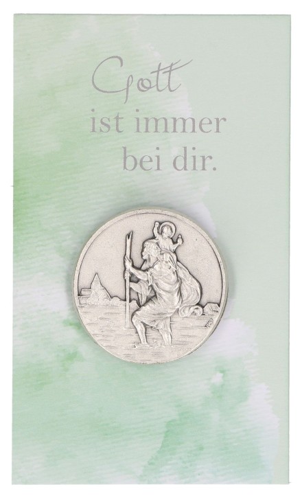 Christophorus-Schlüsselanhänger - Gottes Segen begleite dich (BB4588)  kaufen