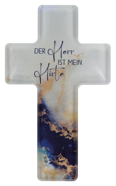 Kreuz aus Acrylglas - Der Herr ist mein Hirte