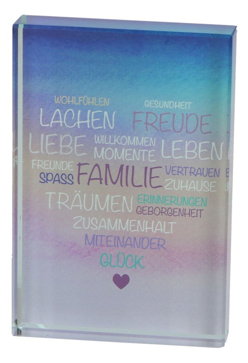 Mutmach-Glasquader - Familie