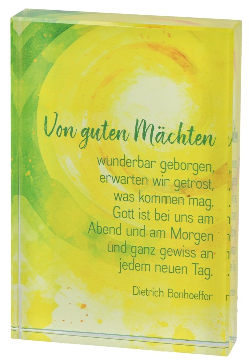 Glasquader - Von guten Mächten