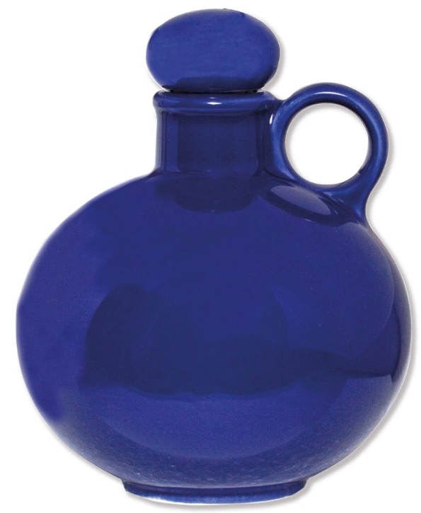 Keramik-Weihwasserkrug - blau