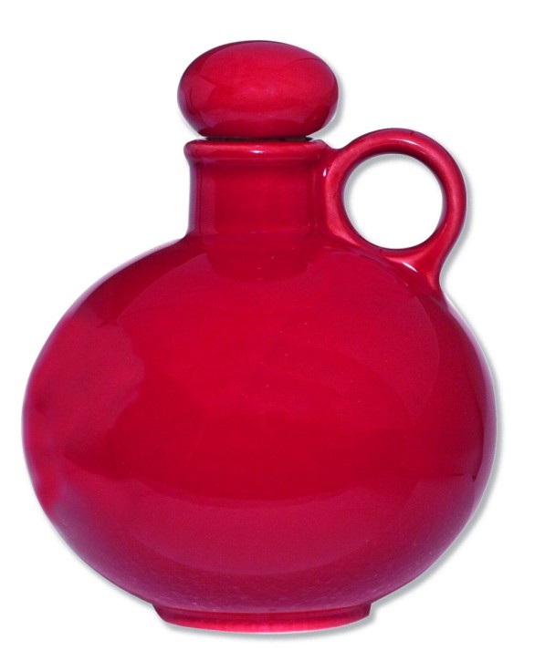Keramik-Weihwasserkrug - rot