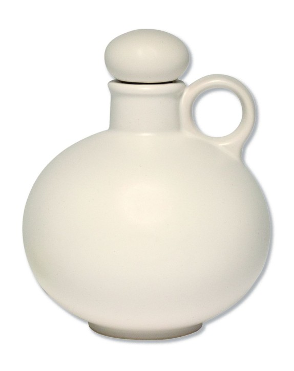 Keramik-Weihwasserkrug - weiß