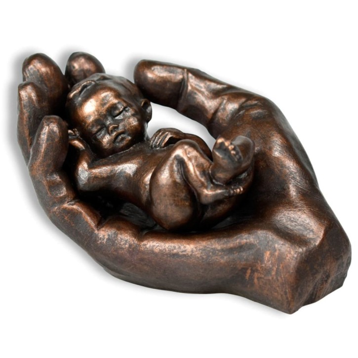Skulptur - In seiner Hand