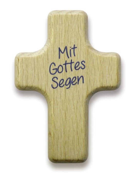 Handkreuz - Mit Gottes Segen