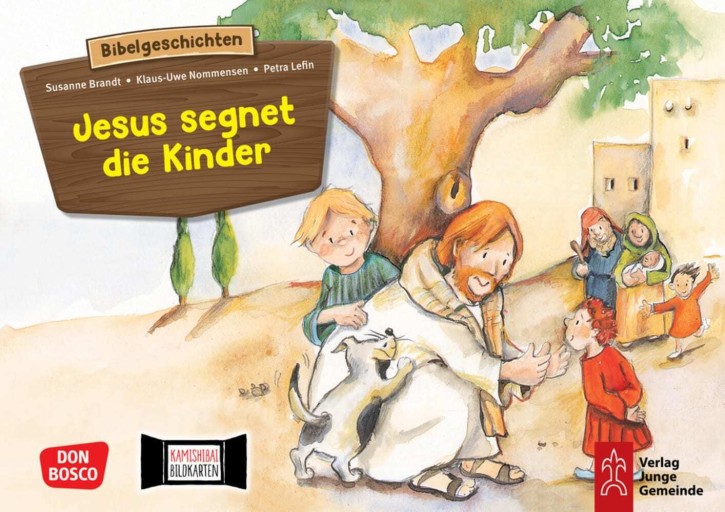 Jesus segnet die Kinder. Kamishibai Bildkartenset