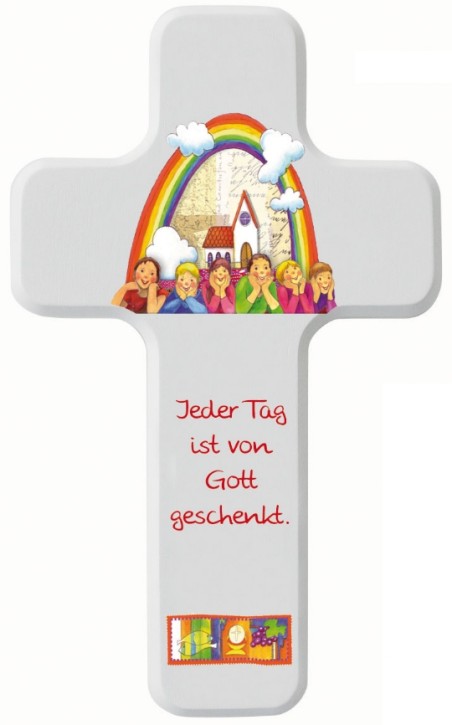 Kinderkreuz Jeder Tag ist von Gott