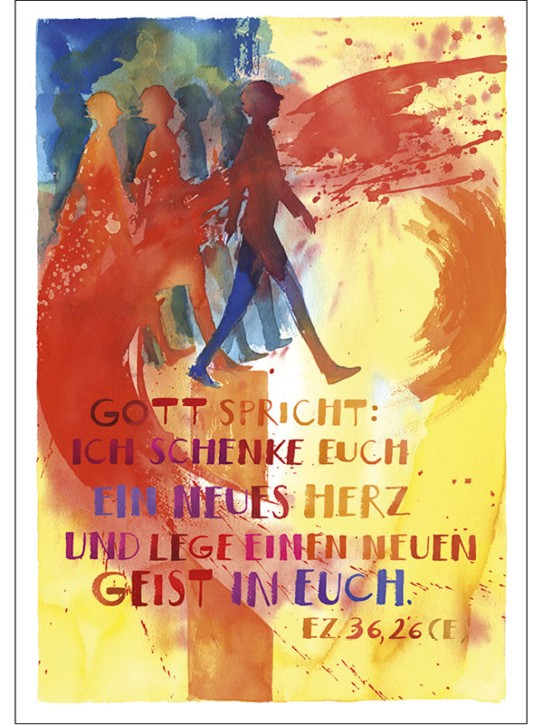 Postkarte zur Jahreslosung 2017 / 10er Set