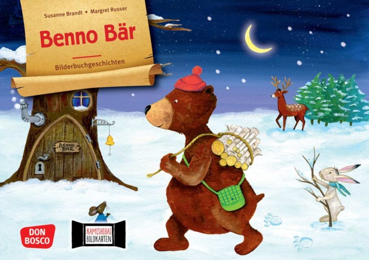 Benno Bär. Kamishibai Bildkartenset, m. 1 Beilage