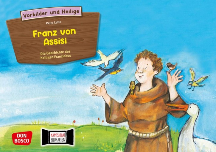 Franz von Assisi - Die Geschichte des heiligen Franziskus, Kamishibai Bildkartenset