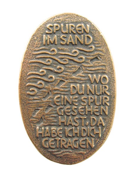 Handschmeichler Spuren im Sand