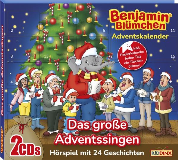 Benjamin Blümchen - Das gr.Weihnachtssingen(Adventskalender)