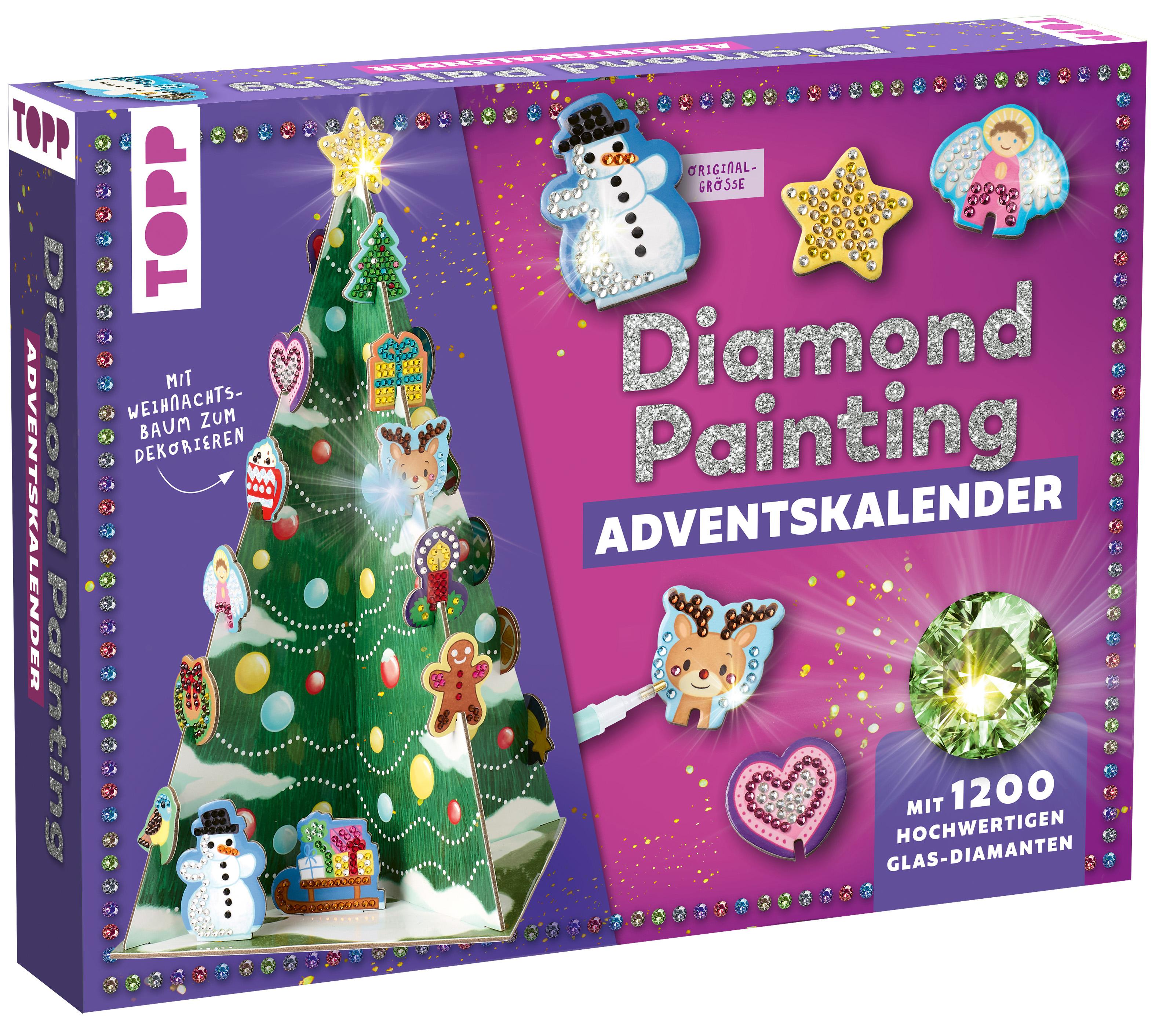 Weihnachtszauber - Der Diamond-Painting-Adventskalender. Mi