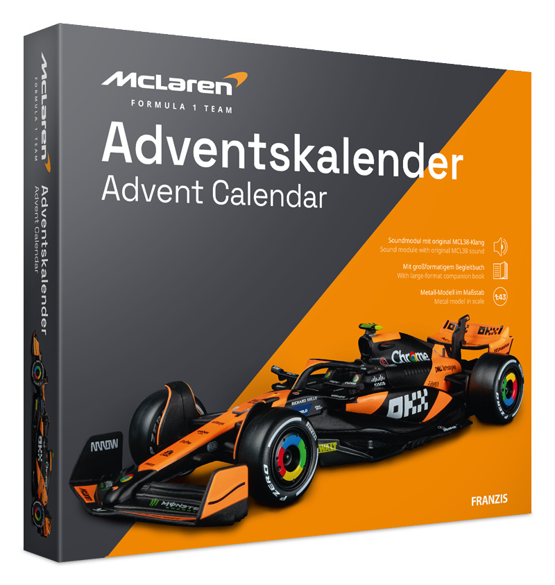 McLaren Formula 1 Team Adventskalender