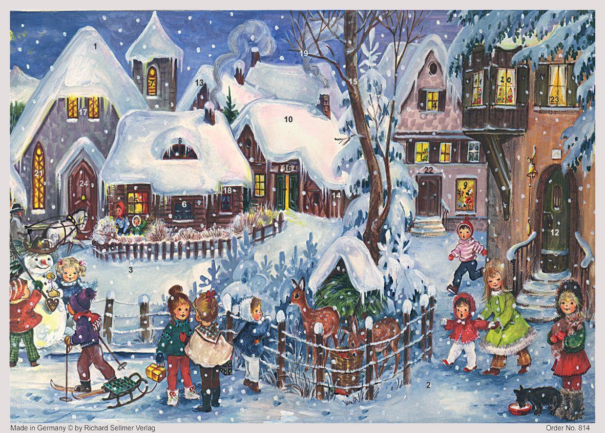 Adventskalender "Es schneit"