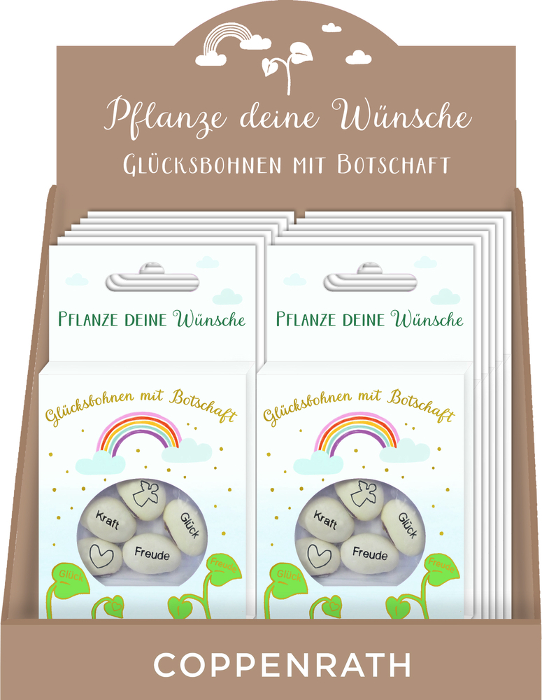 Geprägte Saatbohnen