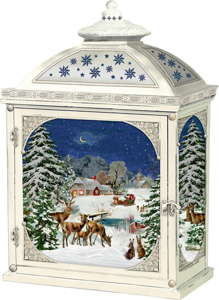 Weihnachtslaterne, Wandlaterne