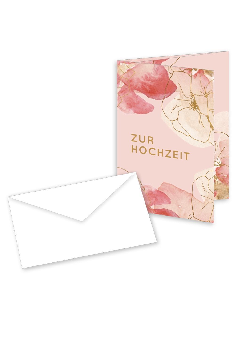 Zur Hochzeit - Leporello-Karte