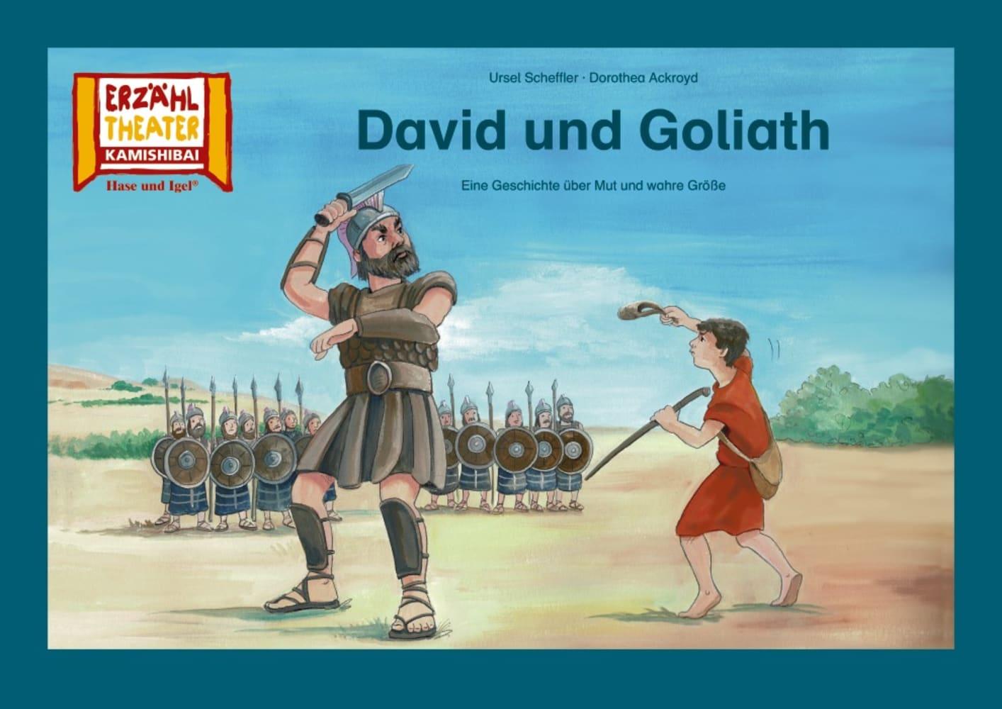 David und Goliath / Kamishibai Bildkarten
