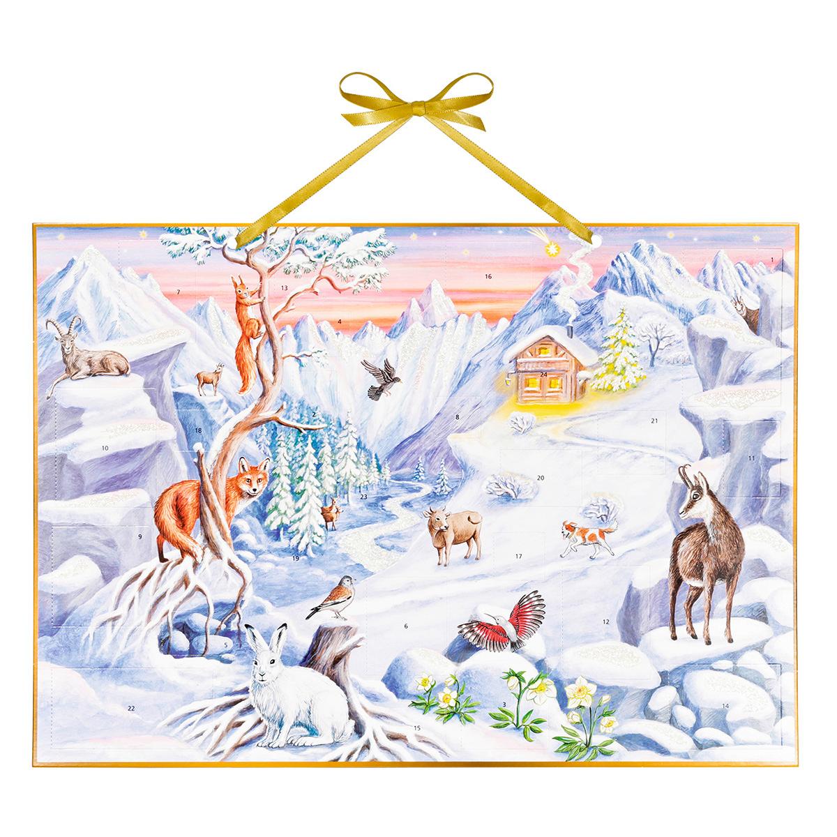 Adventskalender »Unsere Tiere in den Alpen«