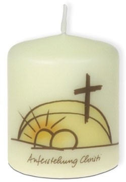 Kerze Auferstehung Christi