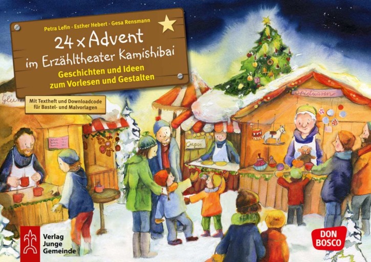 24 x Advent im Erzähltheater Kamishibai