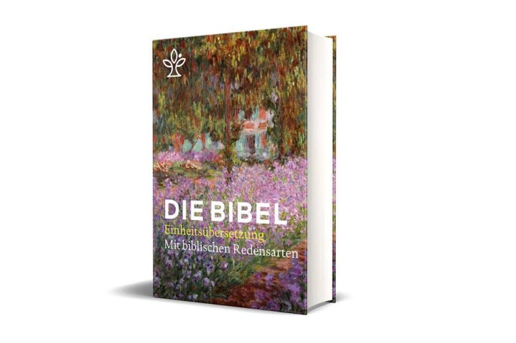 Die Bibel, Einheitsübersetzung, mit biblischen Redensarten, Covermotiv Irisbeet