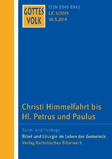 Christi Himmelfahrt bis Hl. Petrus und Paulus