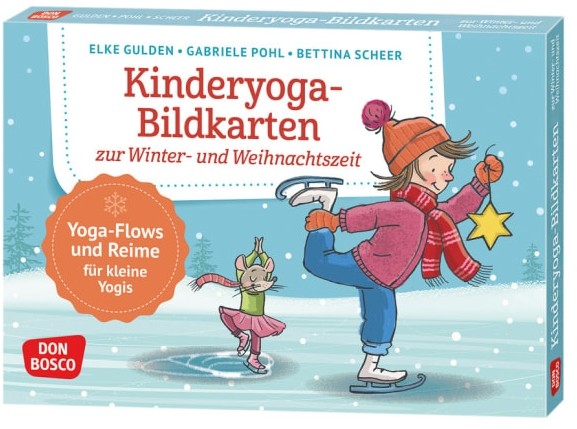Kinderyoga-Bildkarten zur Winter- und Weihnachtszeit