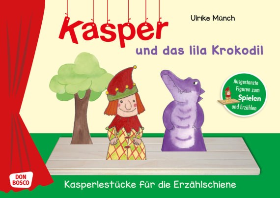 Kasper und das lila Krokodil., m. 1 Beilage