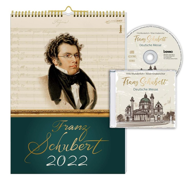 Franz Schubert 2022, m. 1 Audio-CD