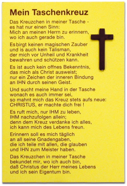 Taschenkreuz