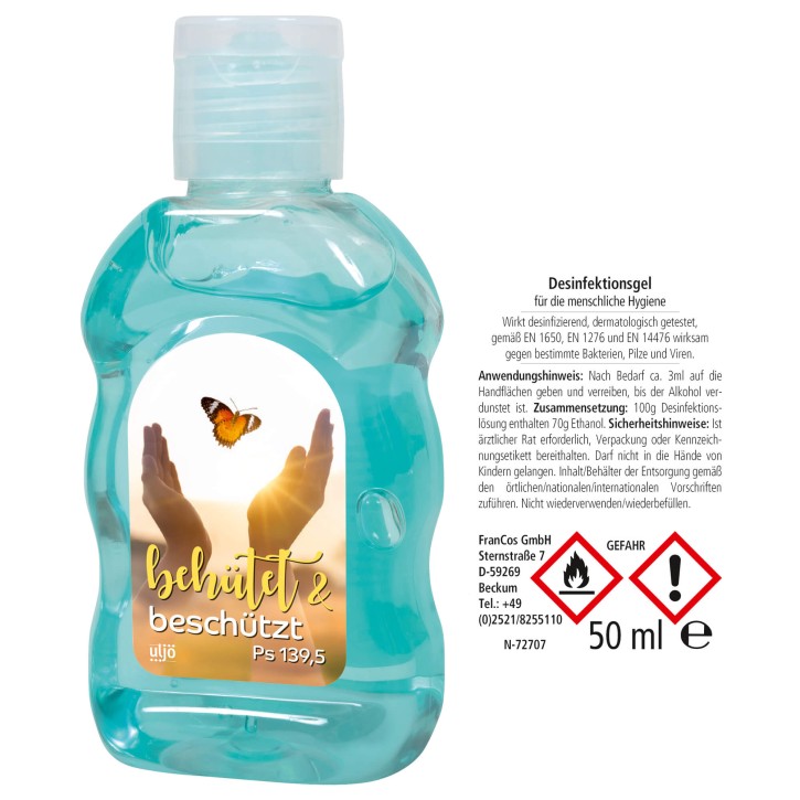 Desinfektionsgel - 50 ml