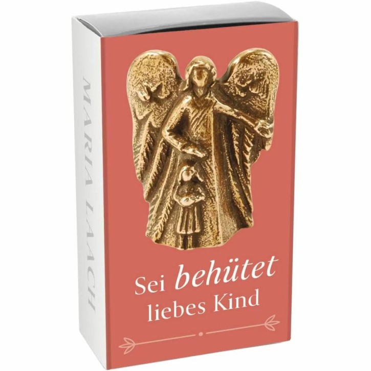 Figur Sei behütet liebes Kind, in Schachtel