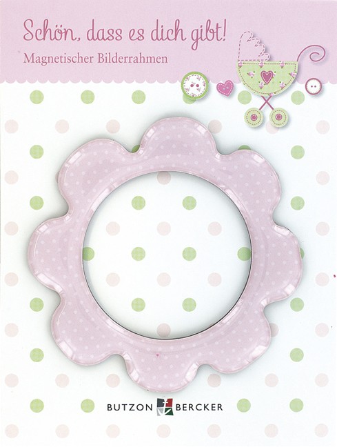 Schön, dass es dich gibt! - Magnetischer Bilderrahmen