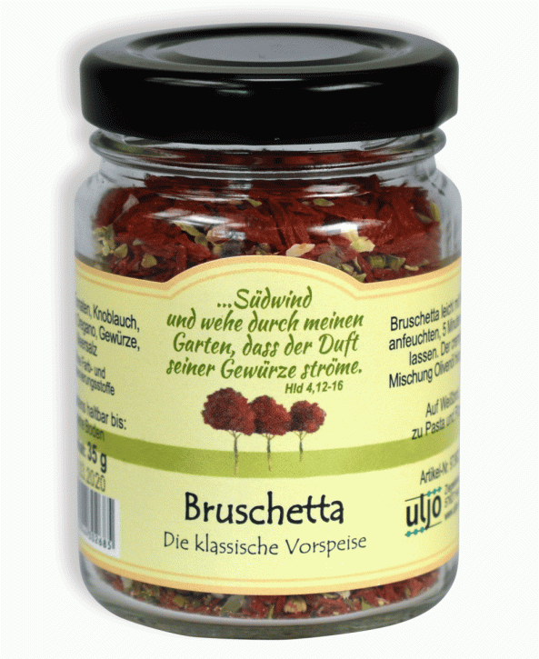 Bruschetta - Tomate/Basilikum