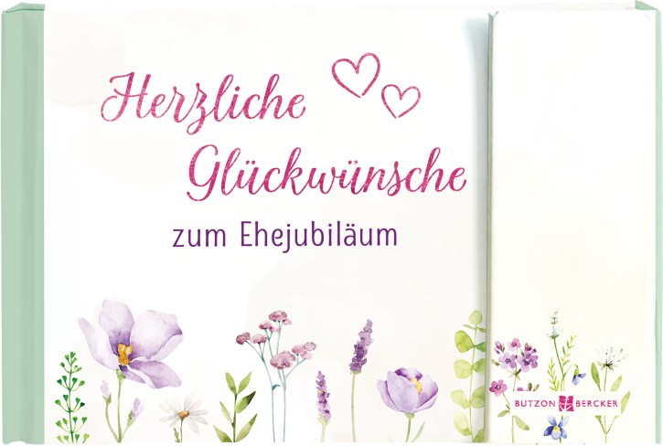 Herzliche Glückwünsche zum Ehejubiläum