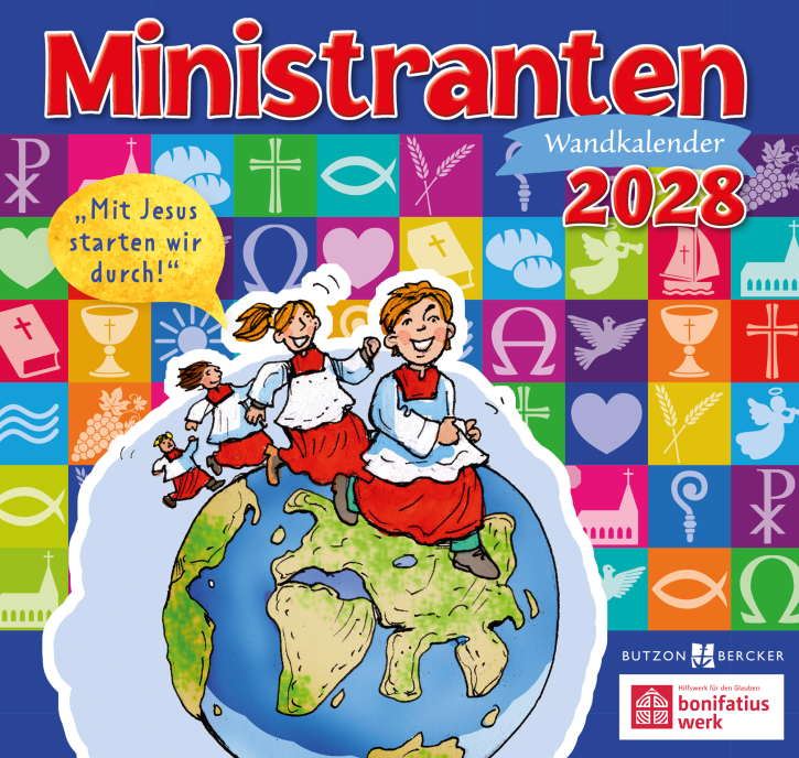 Ministranten-Wandkalender 2028