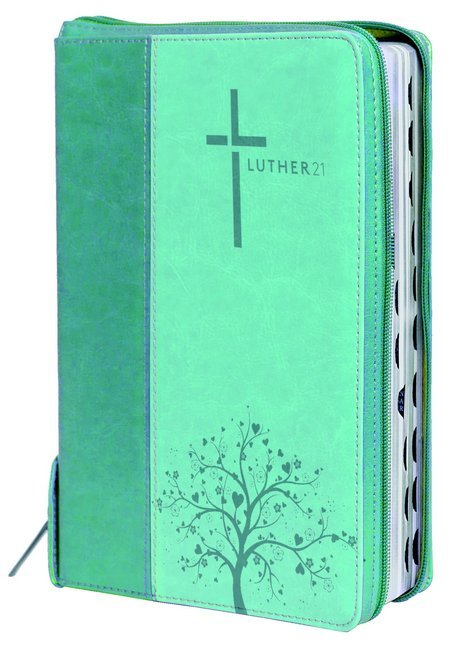 Luther21 Taschenausgabe dunkeltürkis/helltürkis