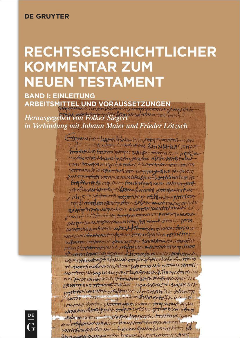 Einleitung. Arbeitsmittel und Voraussetzungen