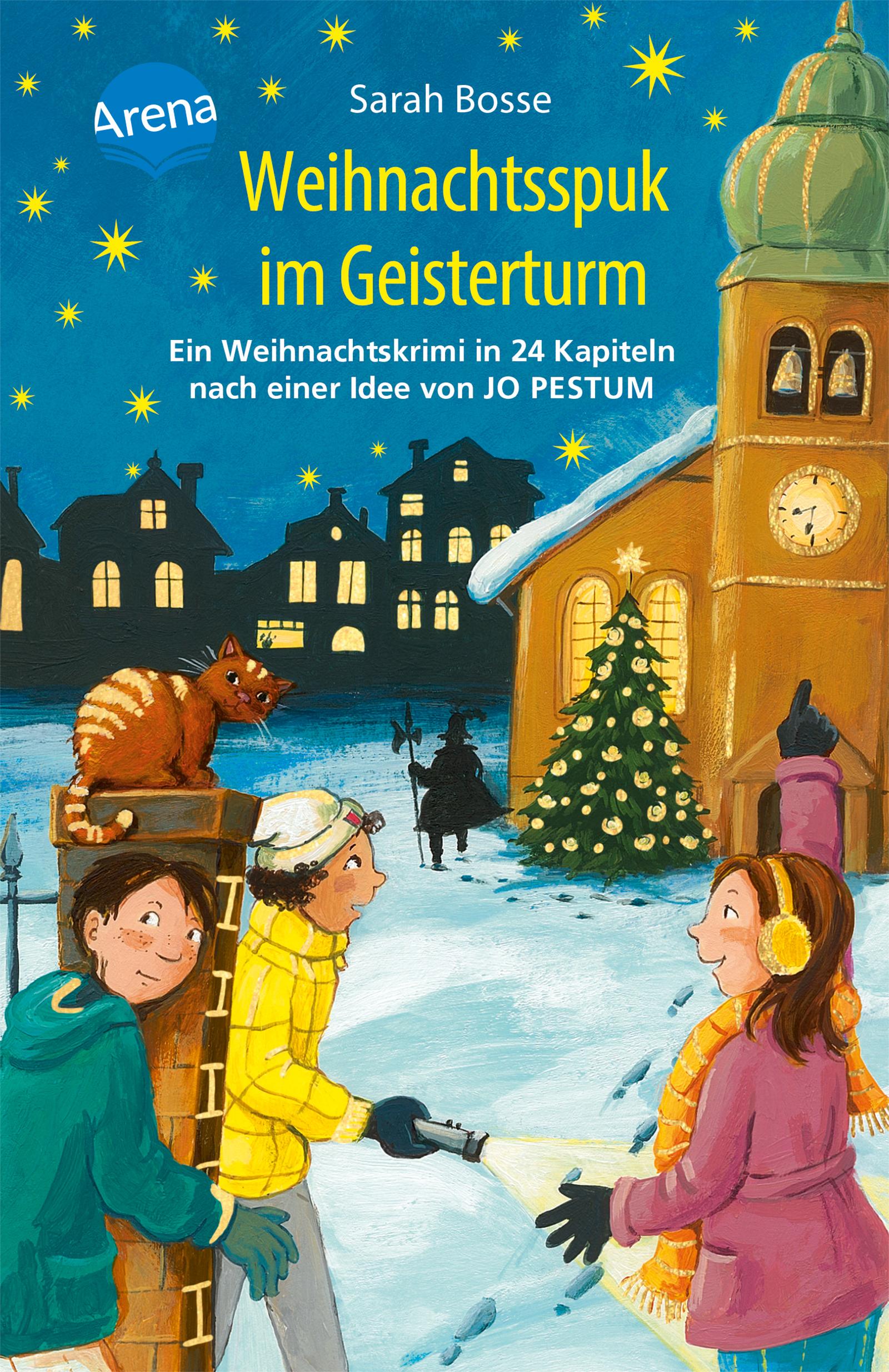 Weihnachtsspuk im Geisterturm - Weihnachtskrimi (24 Kapitel)