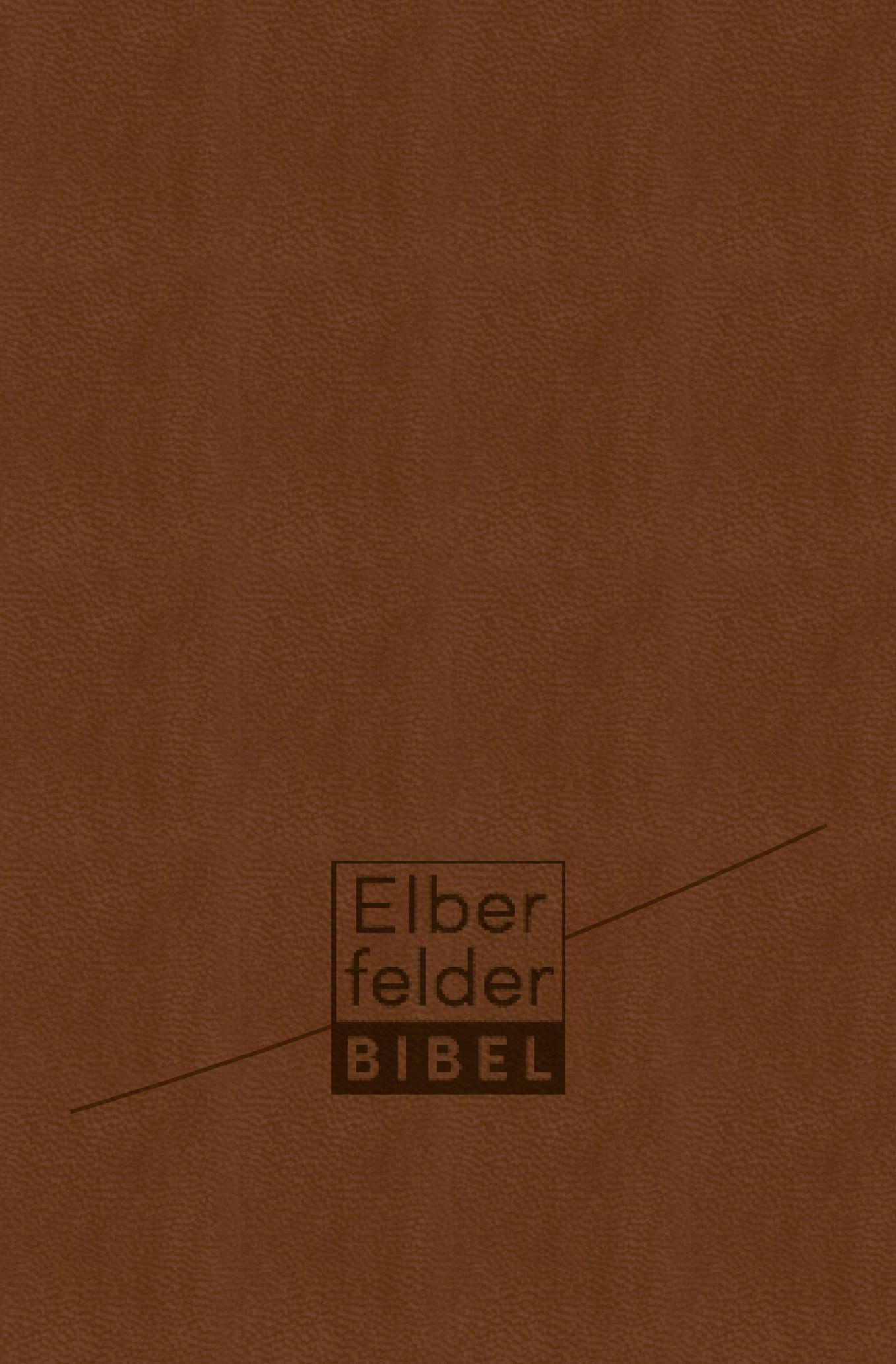 Elberfelder Bibel - Taschenausgabe, Kunstleder mit Reißverschluss