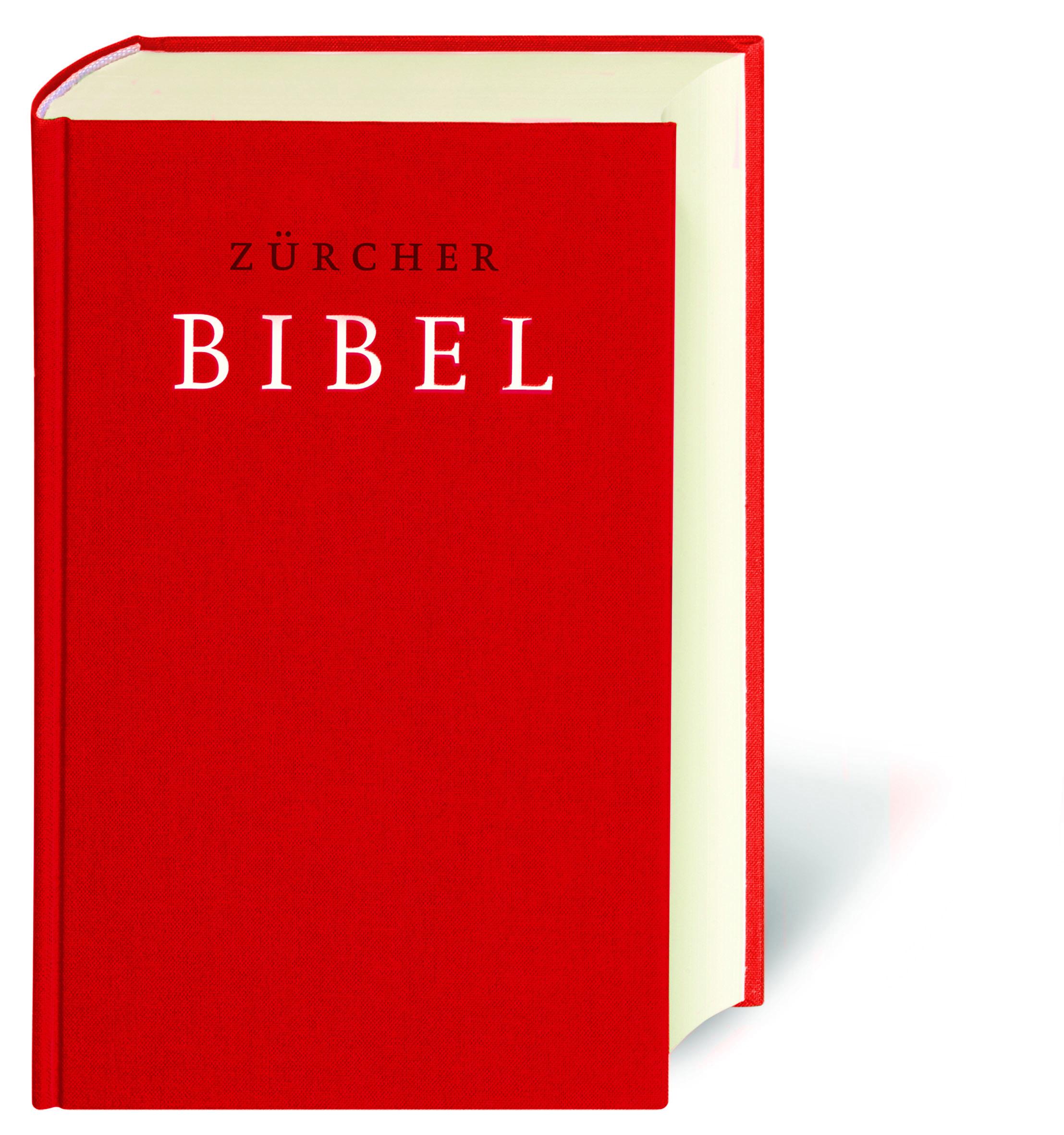 Zürcher Bibel - Traubibel, Leinen, rubinrot