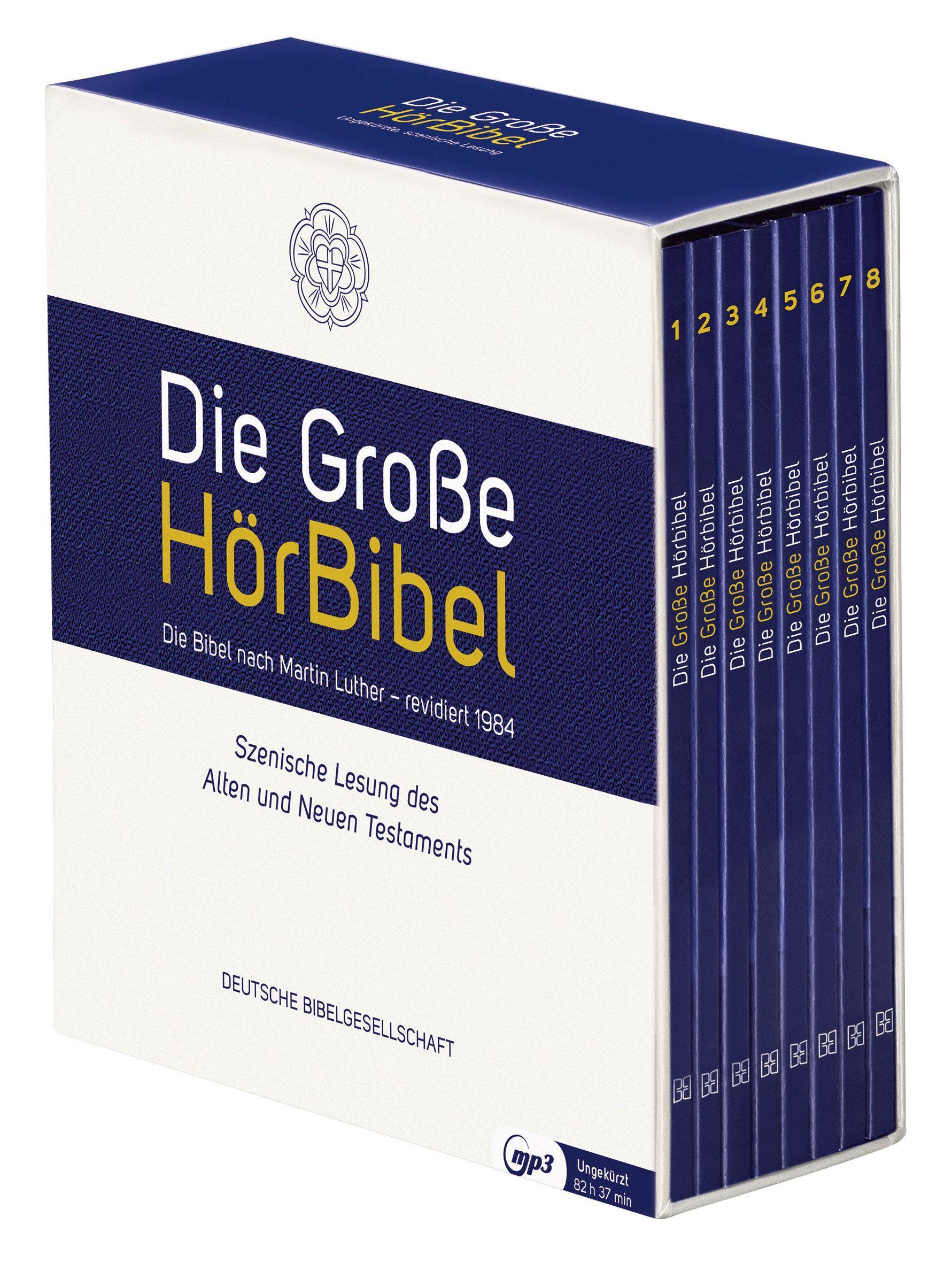 Die große Hörbibel (8 MP3-CDs)