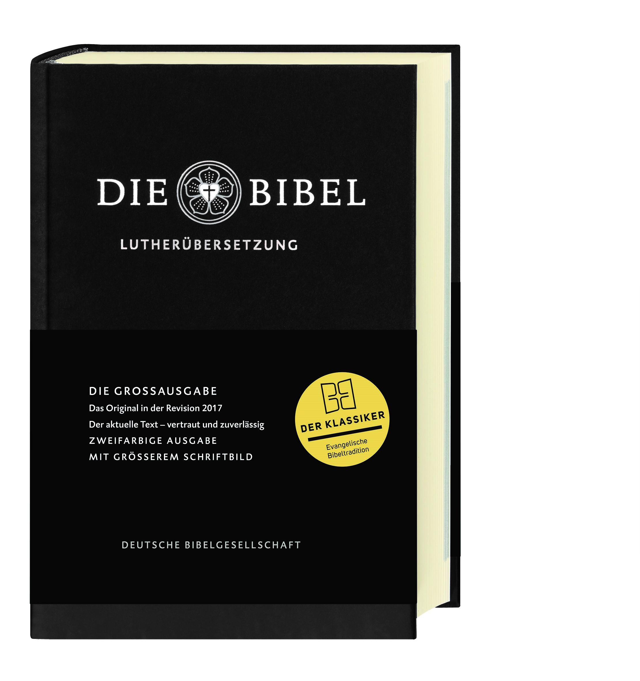 Lutherbibel - Großausgabe, schwarz