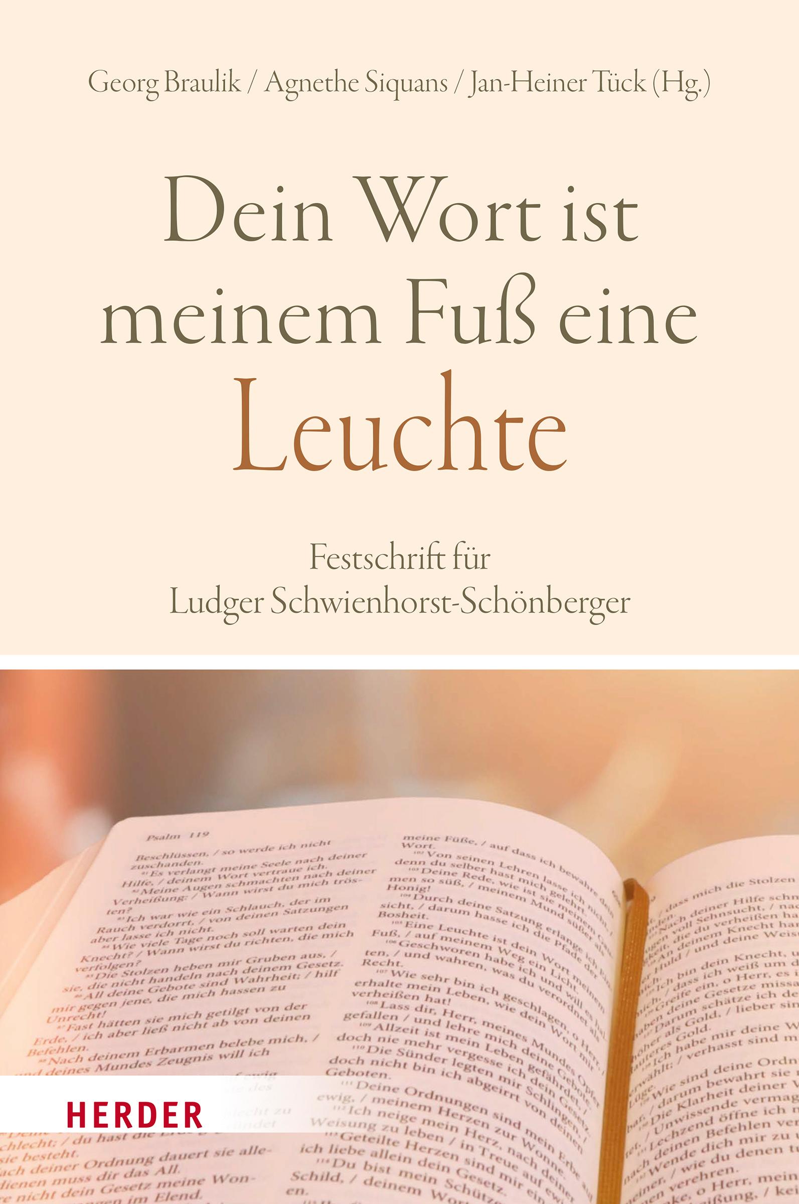 "Dein Wort ist meinem Fuß eine Leuchte"