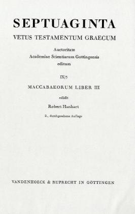Maccabaeorum. Liber III. Bd.3