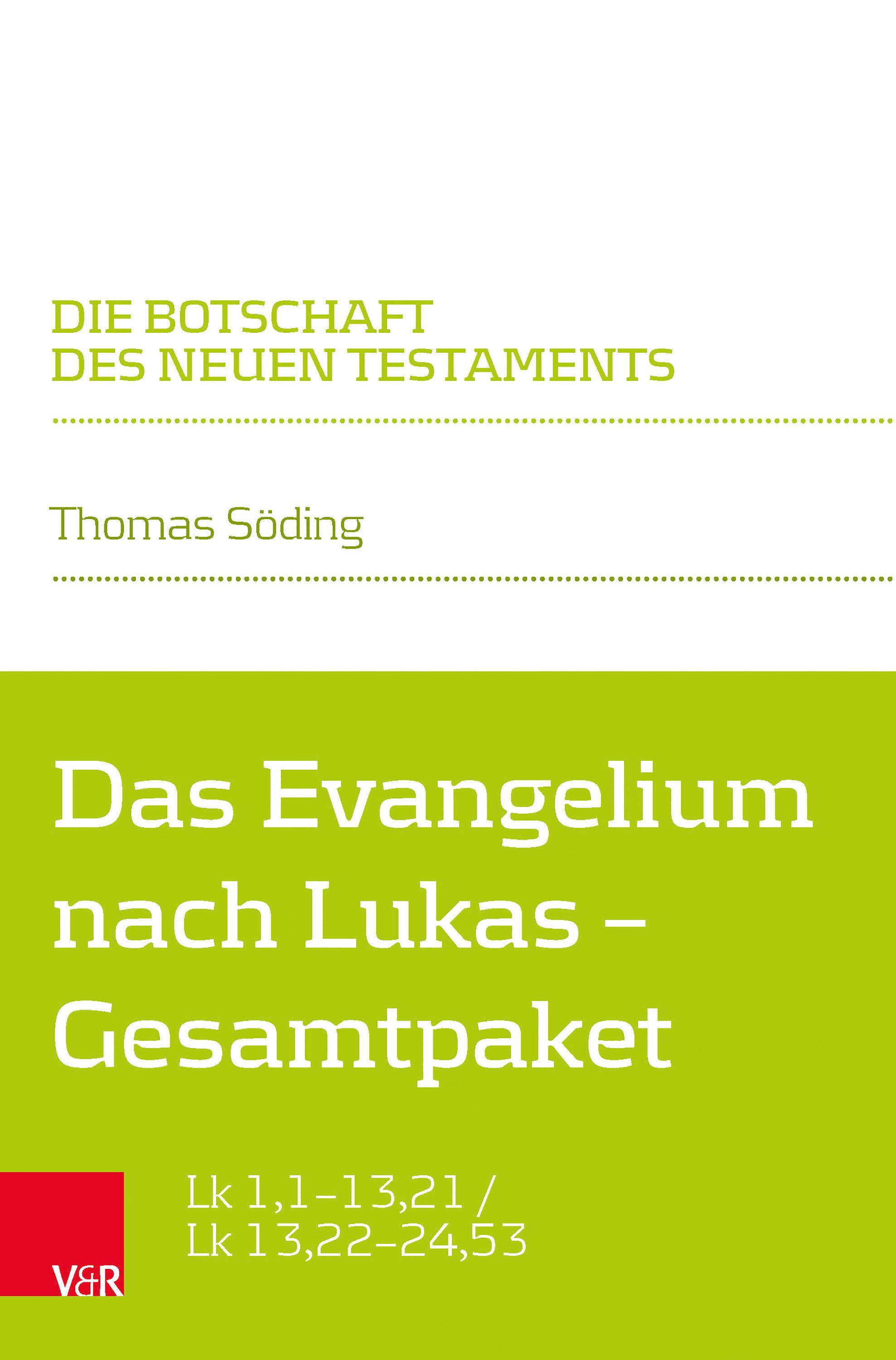 Das Evangelium nach Lukas - Gesamtpaket, 2 Teile