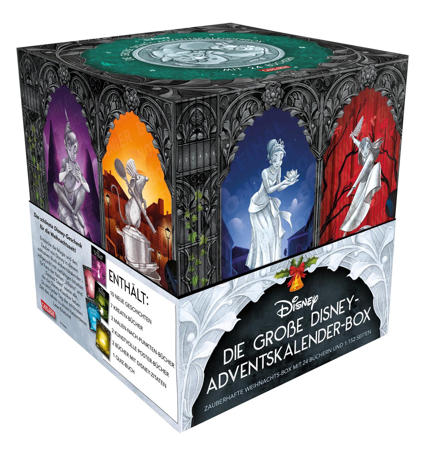 Disney: Die große Disney-Adventskalender-Box 2025 – Zaub...